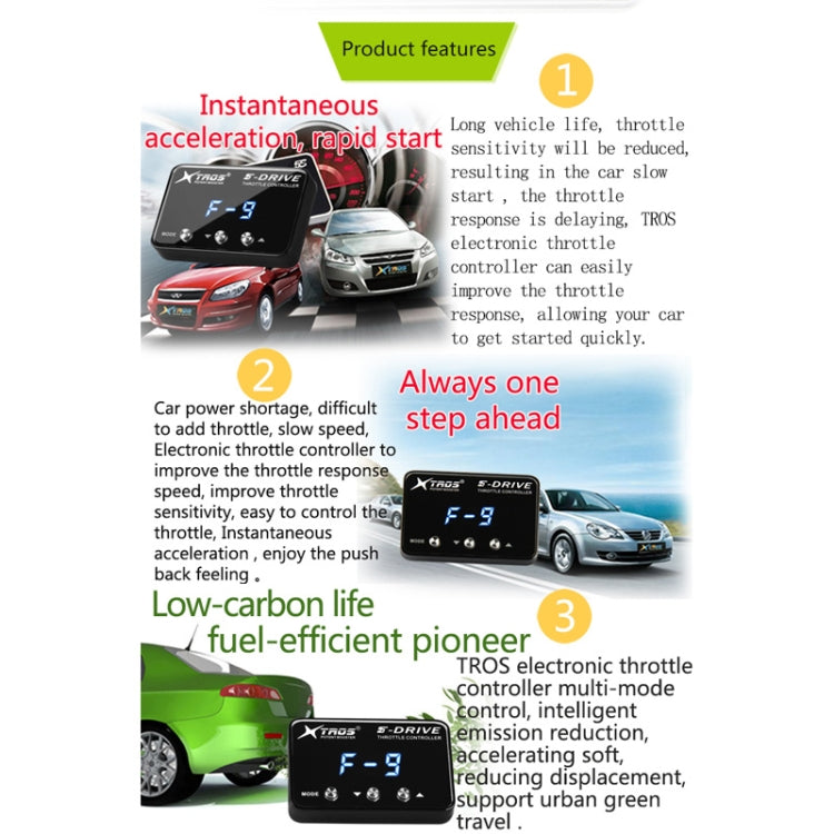 TROS KS-5Drive Potent Booster for Mitsubishi Pajero Sport 2016- Electronic Throttle Controller, For Mitsubishi Pajero Sport 2016- TROS KS-5Drive Potent Booster for Mitsubishi Pajero Sport 2016- Electronic Throttle Controller, For Mitsubishi Pajero Sport 2016-